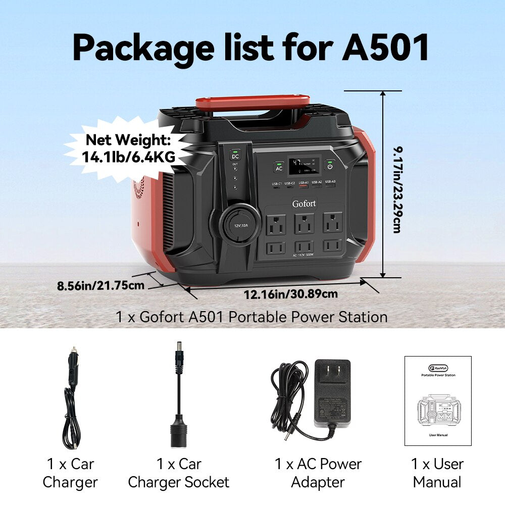 Portable Powerstation 500 W