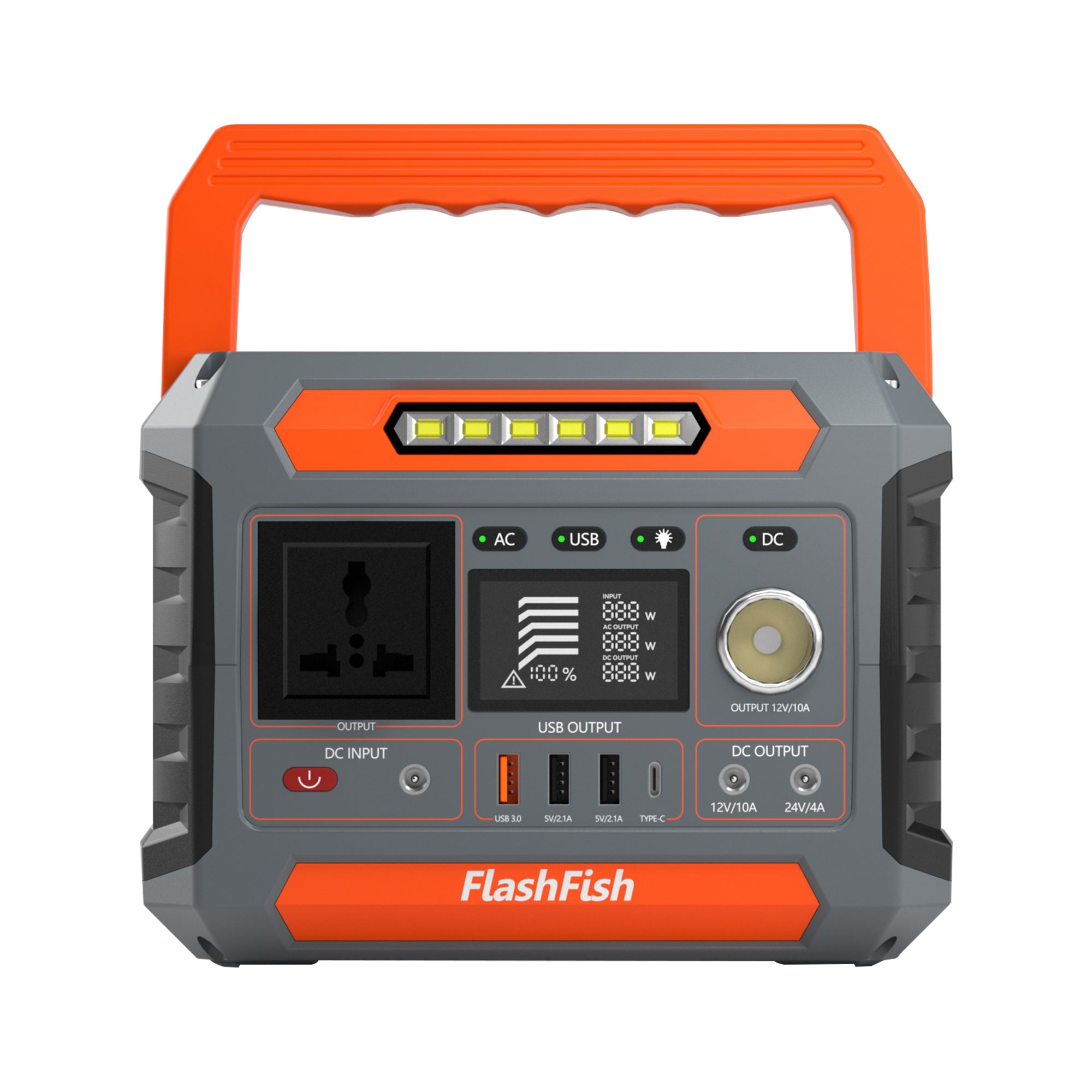 【UPS】Flashfish P66 Portable Power Station | 260W 288Wh